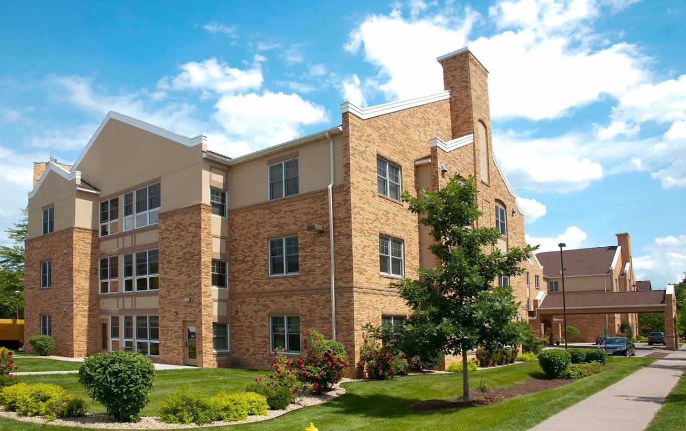 Exterior view of The Alton Memory Care building