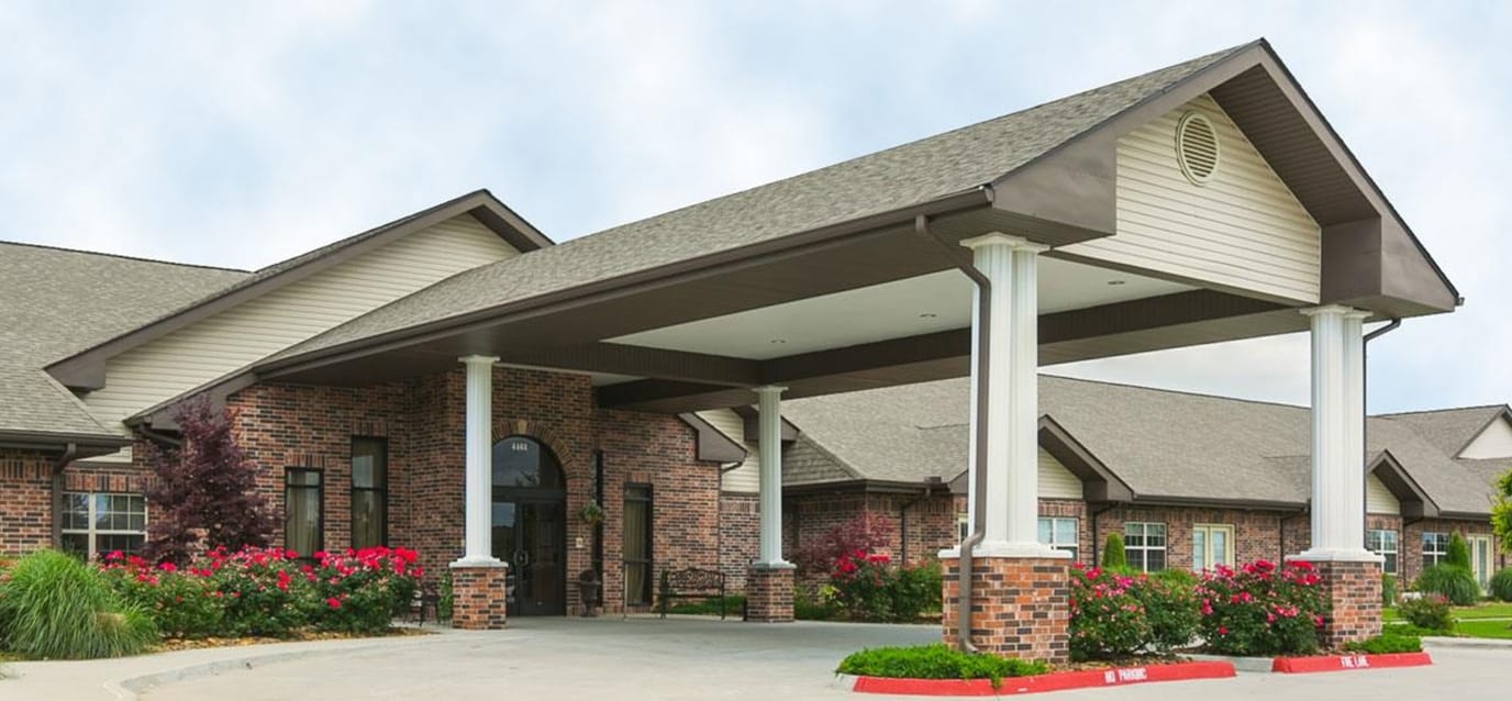 Front entrance of The Bungalows at Fayetteville