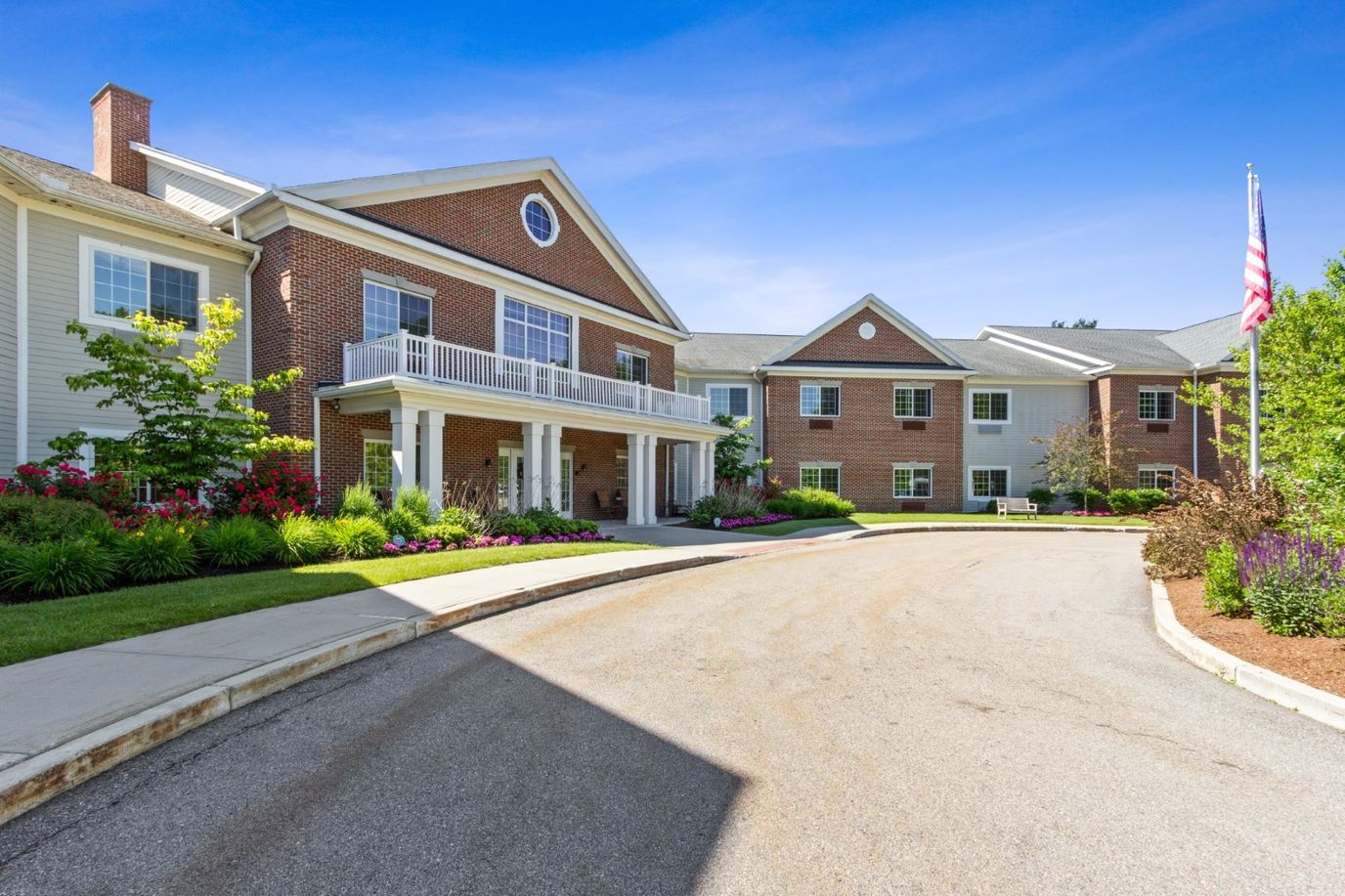 Exterior view of The Enclave of Franklin Assisted Living facility