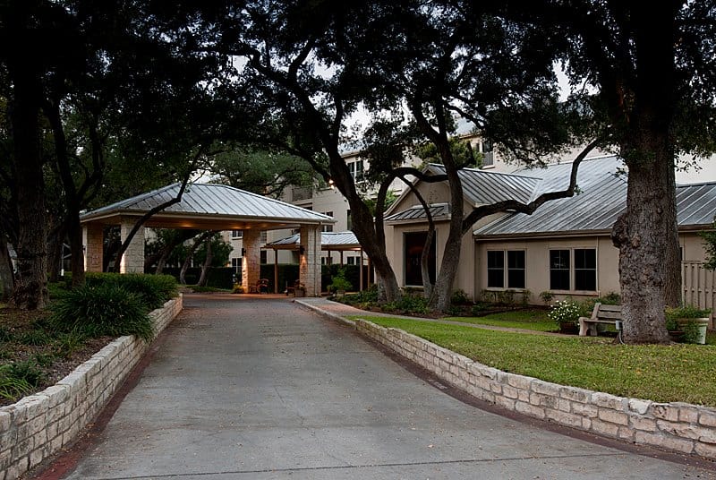 Exterior view of the Inn at Los Patios entrance