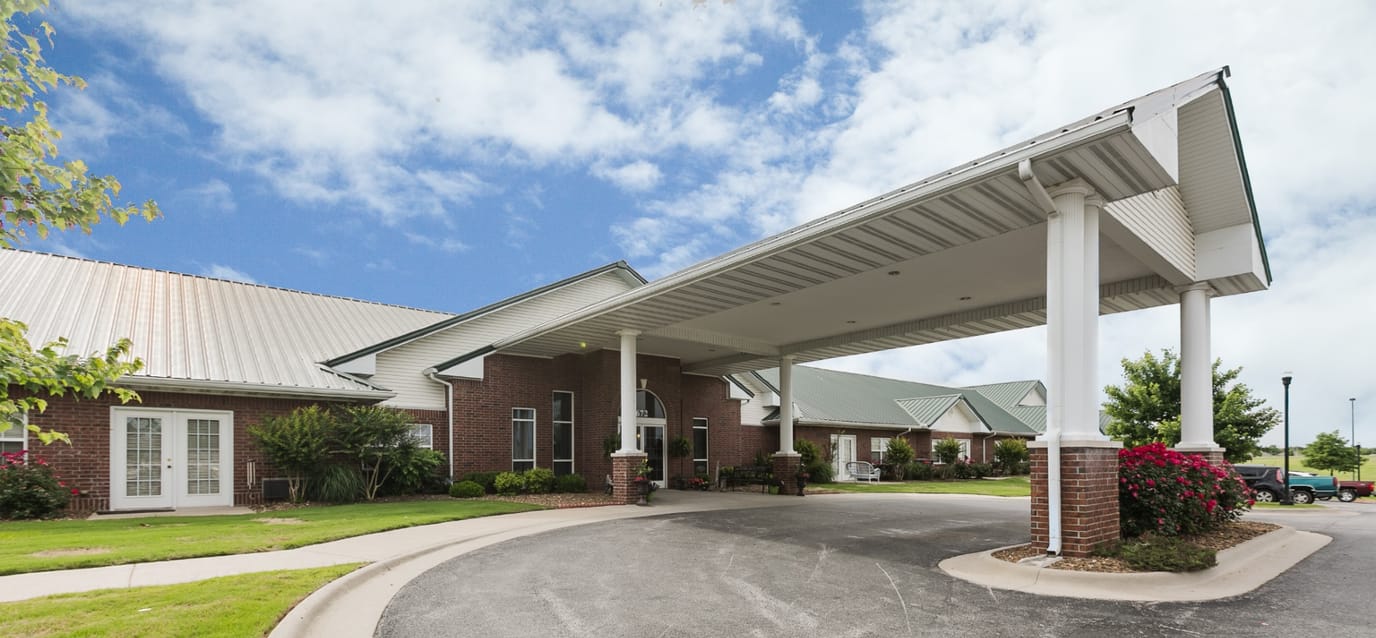 Exterior view of The Bungalows at Springdale entrance