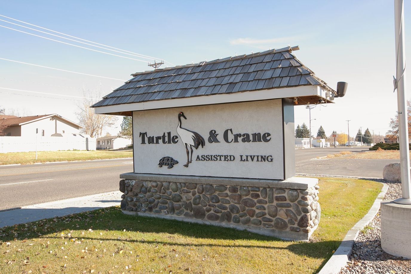 Signage for Turtle & Crane Assisted Living