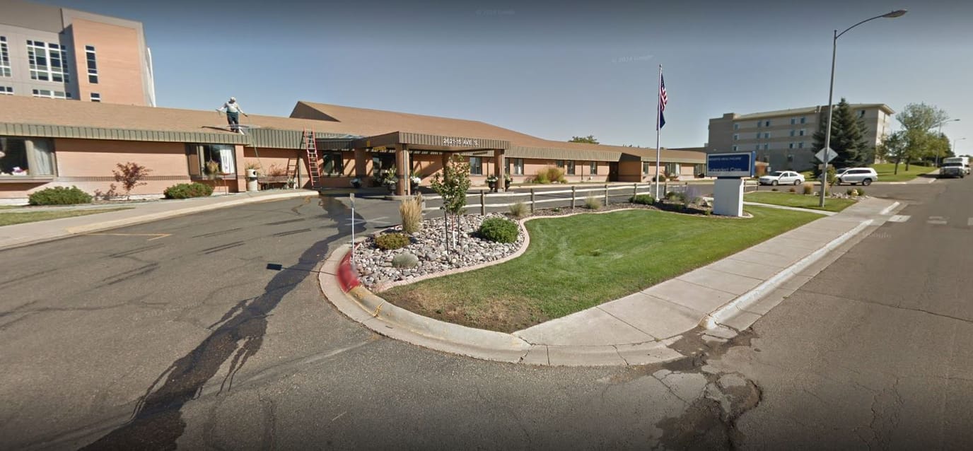 Front exterior of the Benefis Extended Care Center