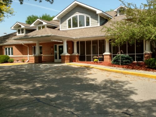 Exterior view of the Bishop Drumm Retirement Center