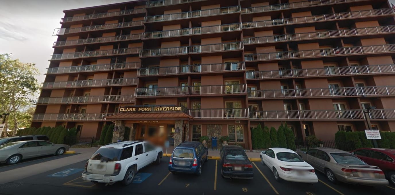 Exterior view of Clark Fork Riverside assisted living facility