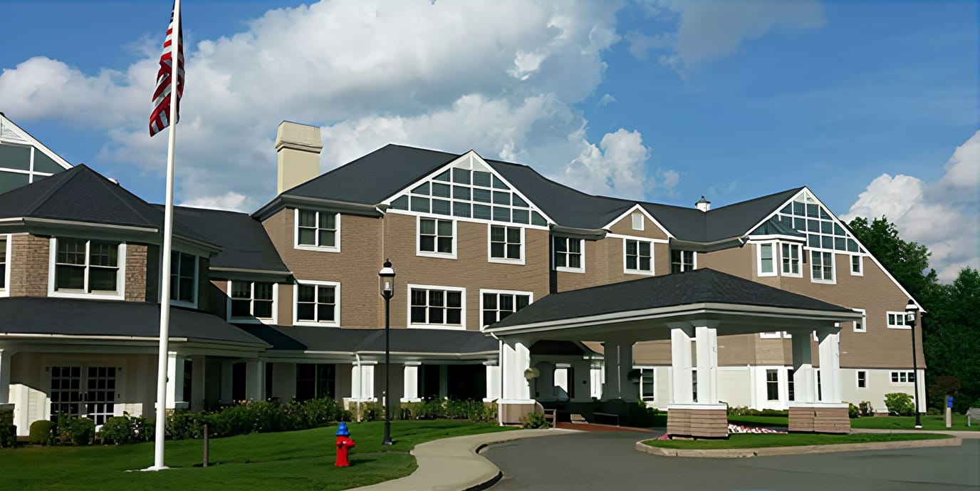 Exterior view of Hoffman Summerwood Community building