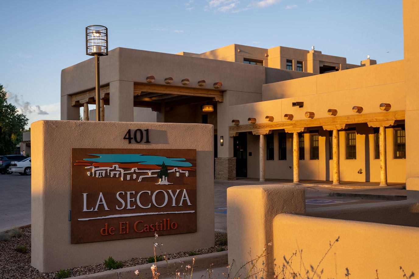 Exterior view of La Secoya de El Castillo building
