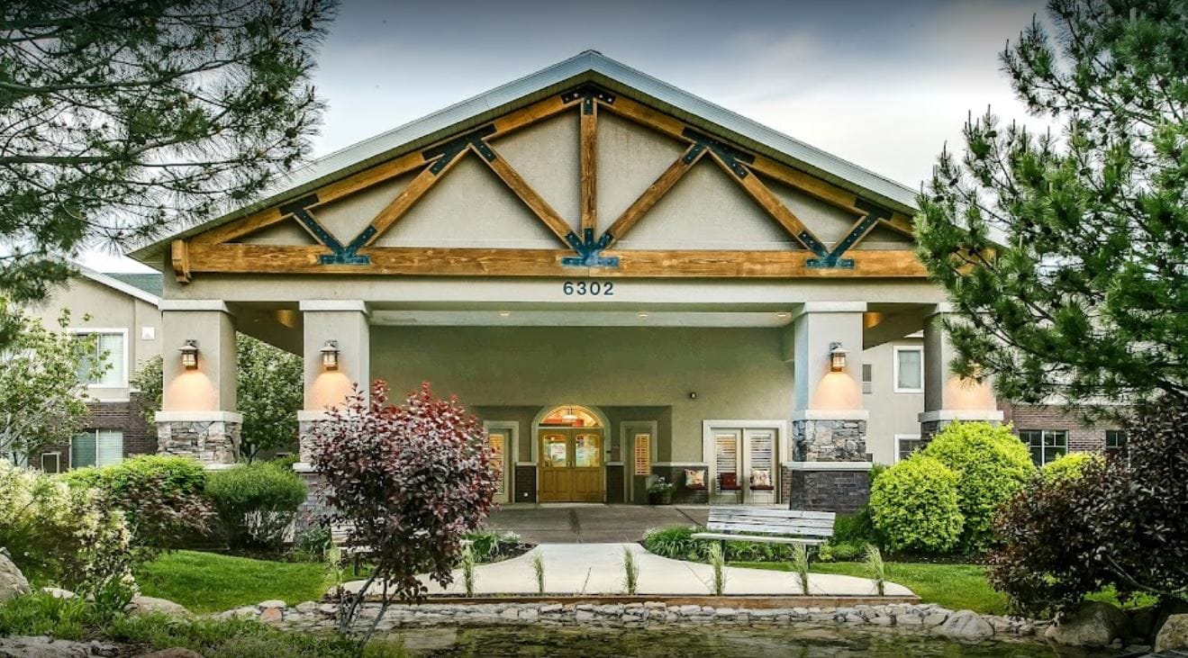 Exterior view of Legacy House of Taylorsville entrance