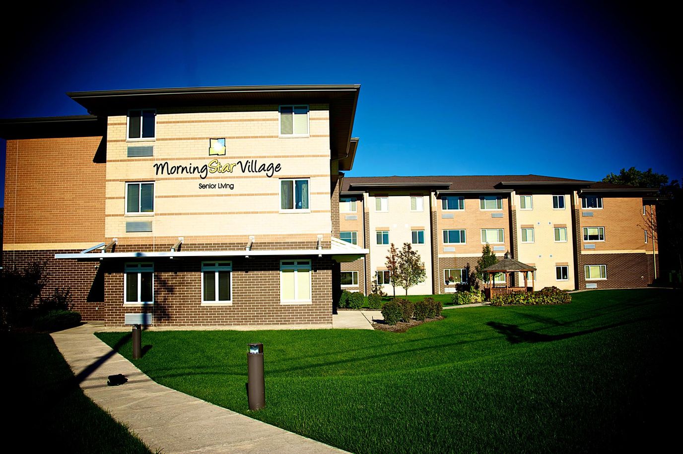 Exterior view of Morning Star Village facility