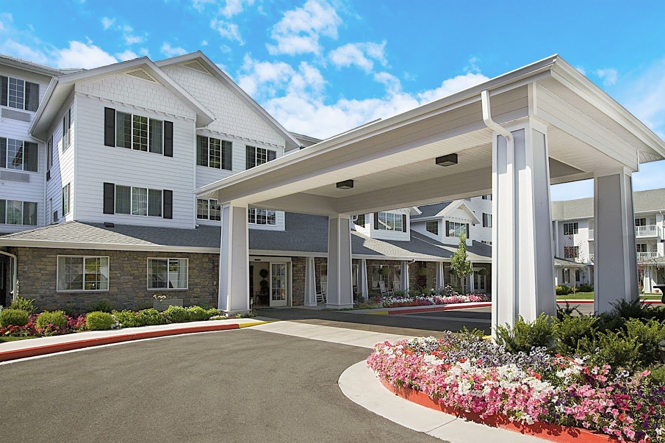 Entrance to Olympus Ranch Gracious Retirement Living