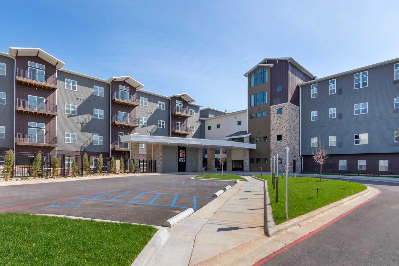 Exterior view of Turners Rock Senior Living Community