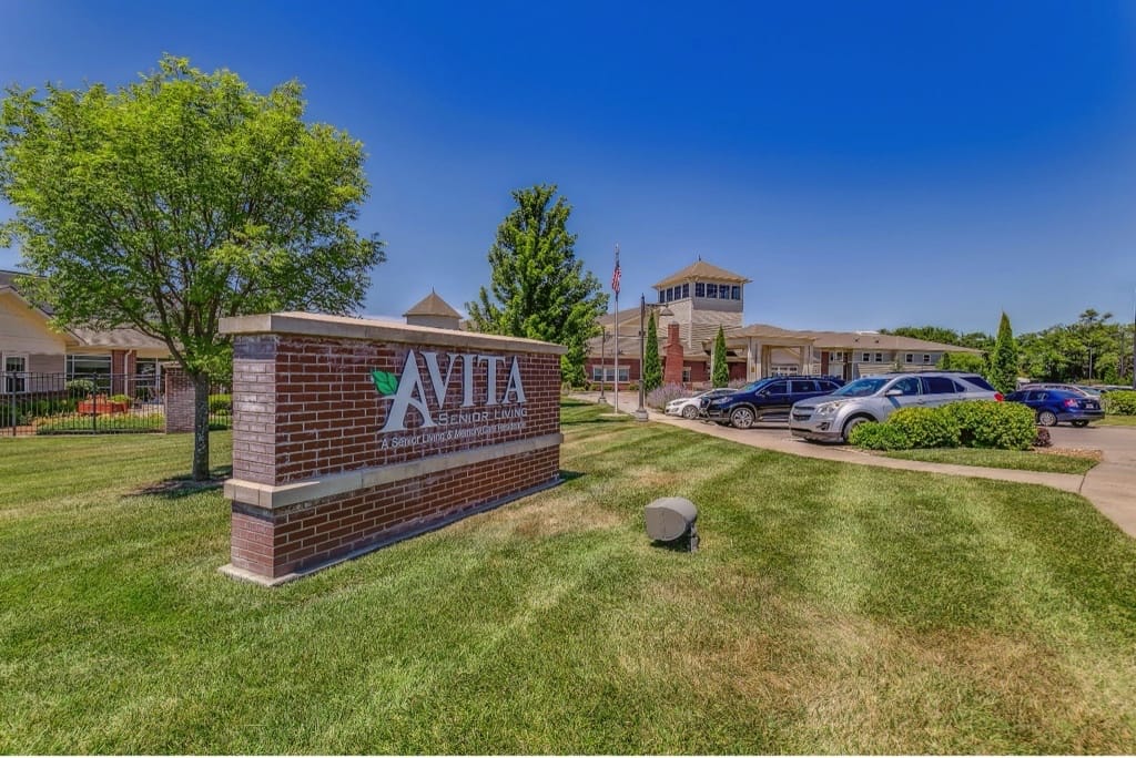Exterior view of Avita Senior Living at Rolling Hills