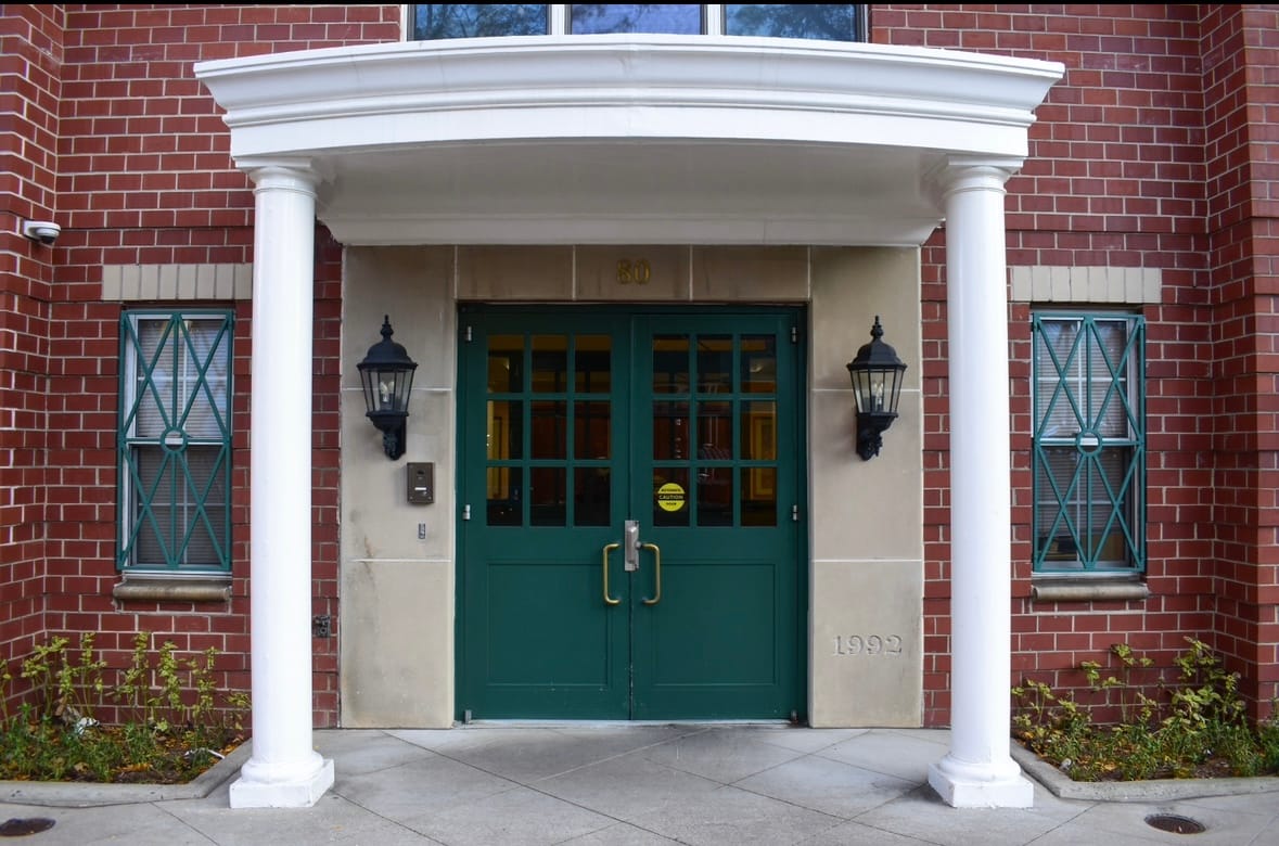 Main entrance of Ridge Street Gardens facility