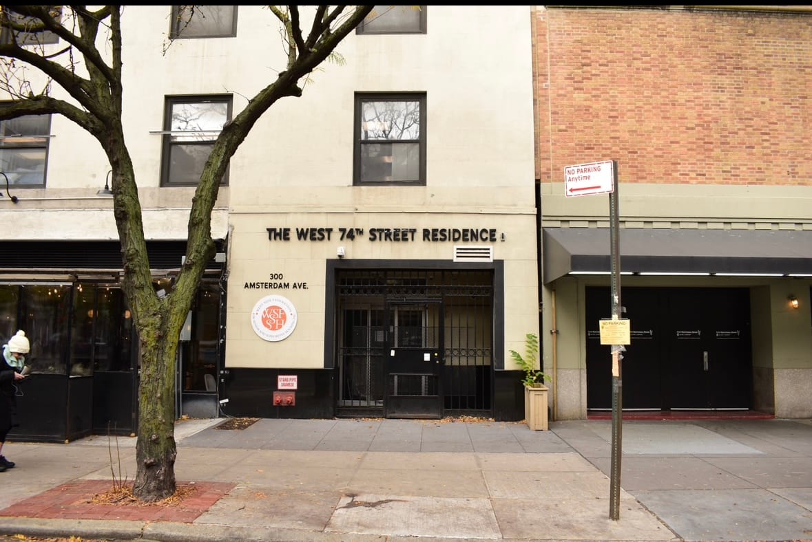 Exterior view of West 74th Street Residence