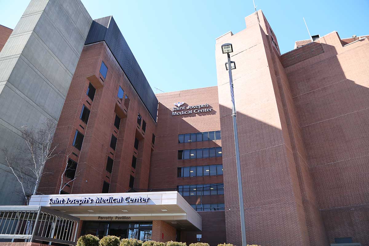 Exterior view of St. Joseph's Medical Center building