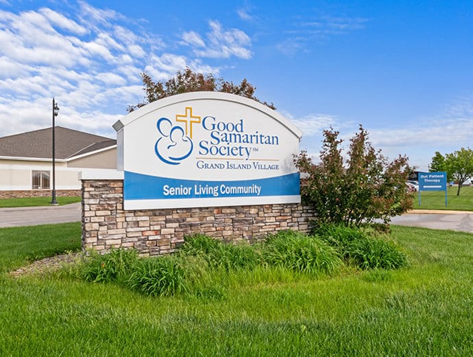 Good Samaritan Society – Grand Island Village, Nursing Home in Grand Island, NE — Signage for Good Samaritan Society – Grand Island Village