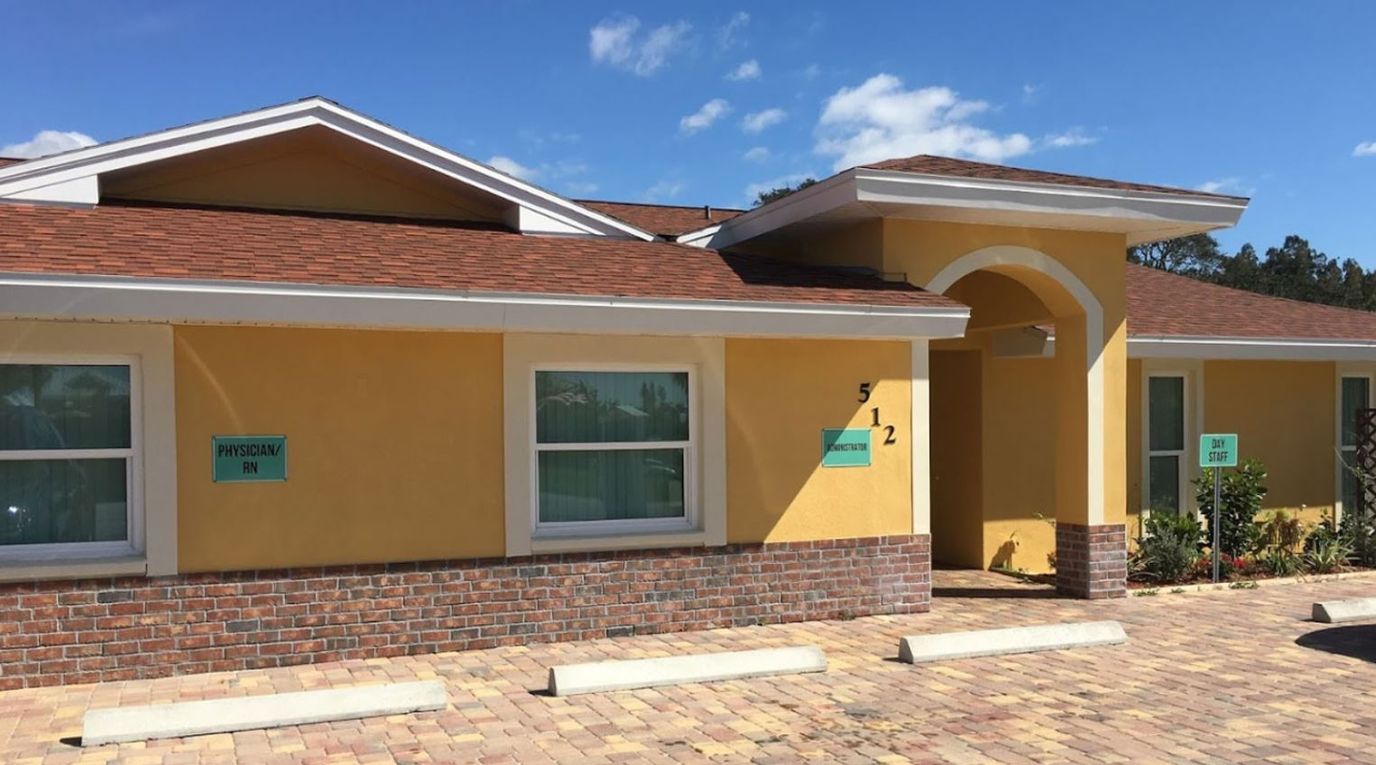 Exterior view of a residential building
