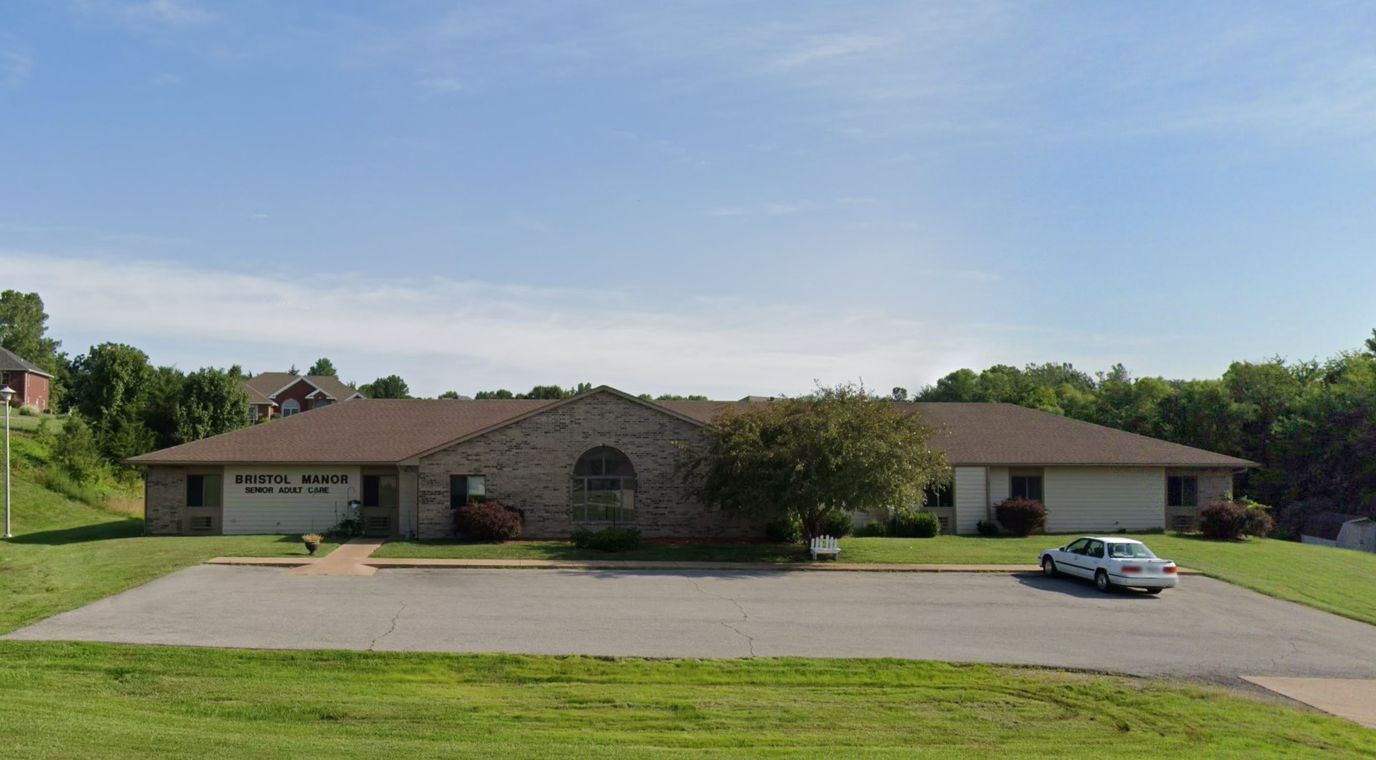 View of Bristol Manor facility building exterior