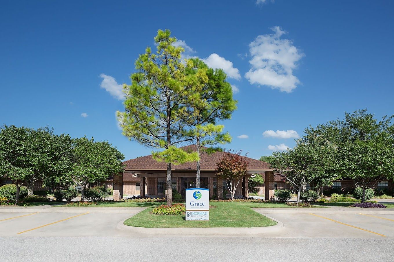 Exterior view of the Grace Skilled Nursing facility