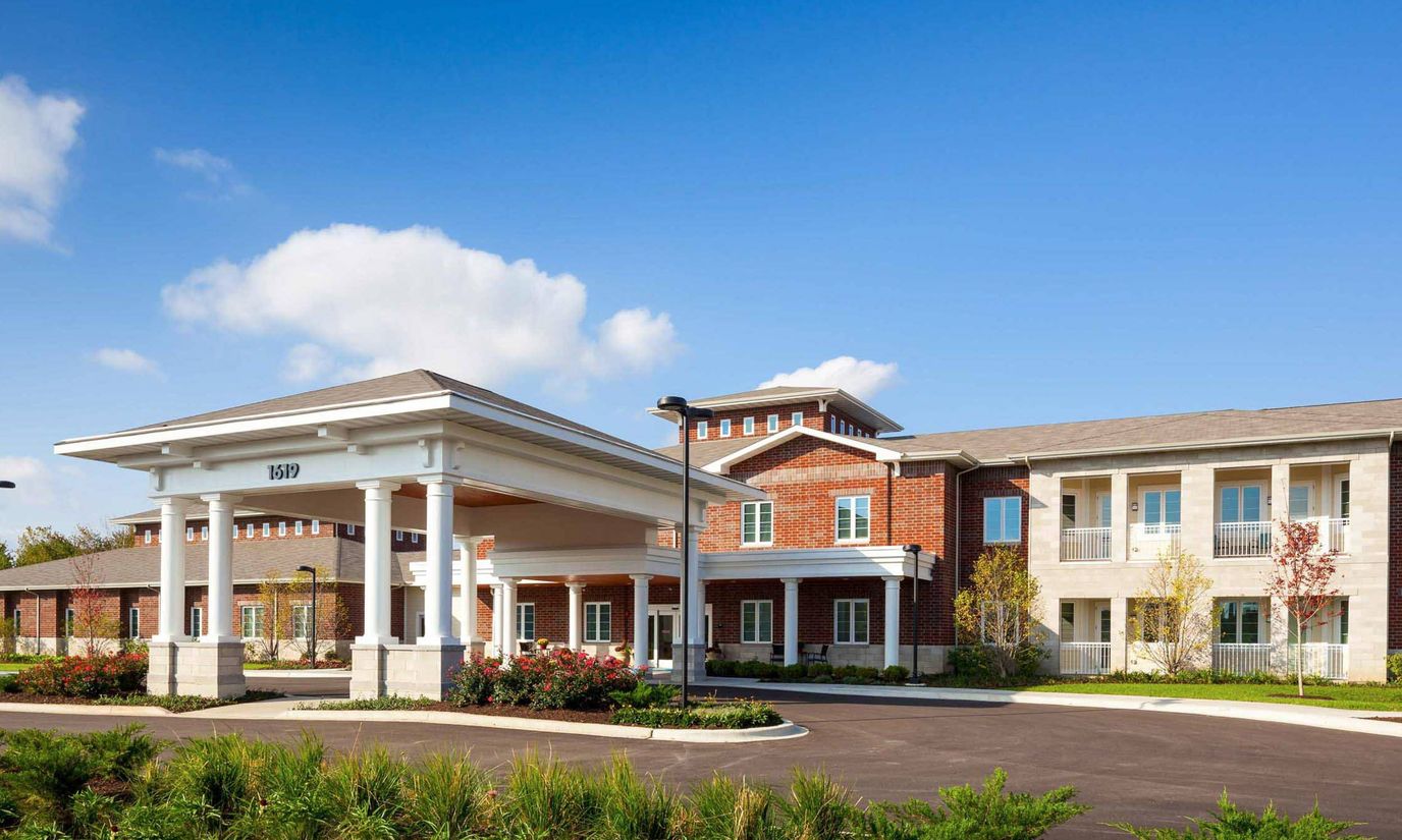 Exterior view of HarborChase facility entrance