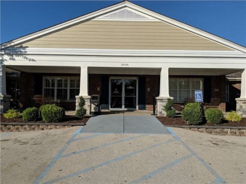 Front entrance of River City Living Community