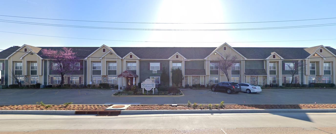 Exterior view of Savannah House Senior Housing building