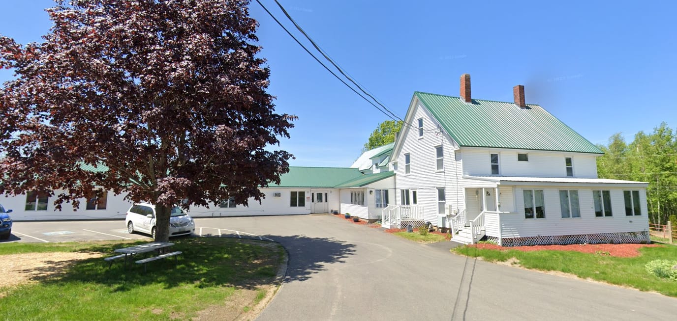 Exterior view of Snow Pond Residential Care Center building