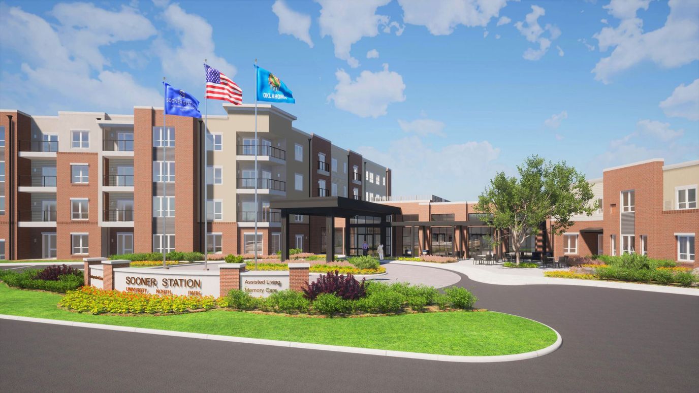 Exterior view of Soon Station Senior Living facility