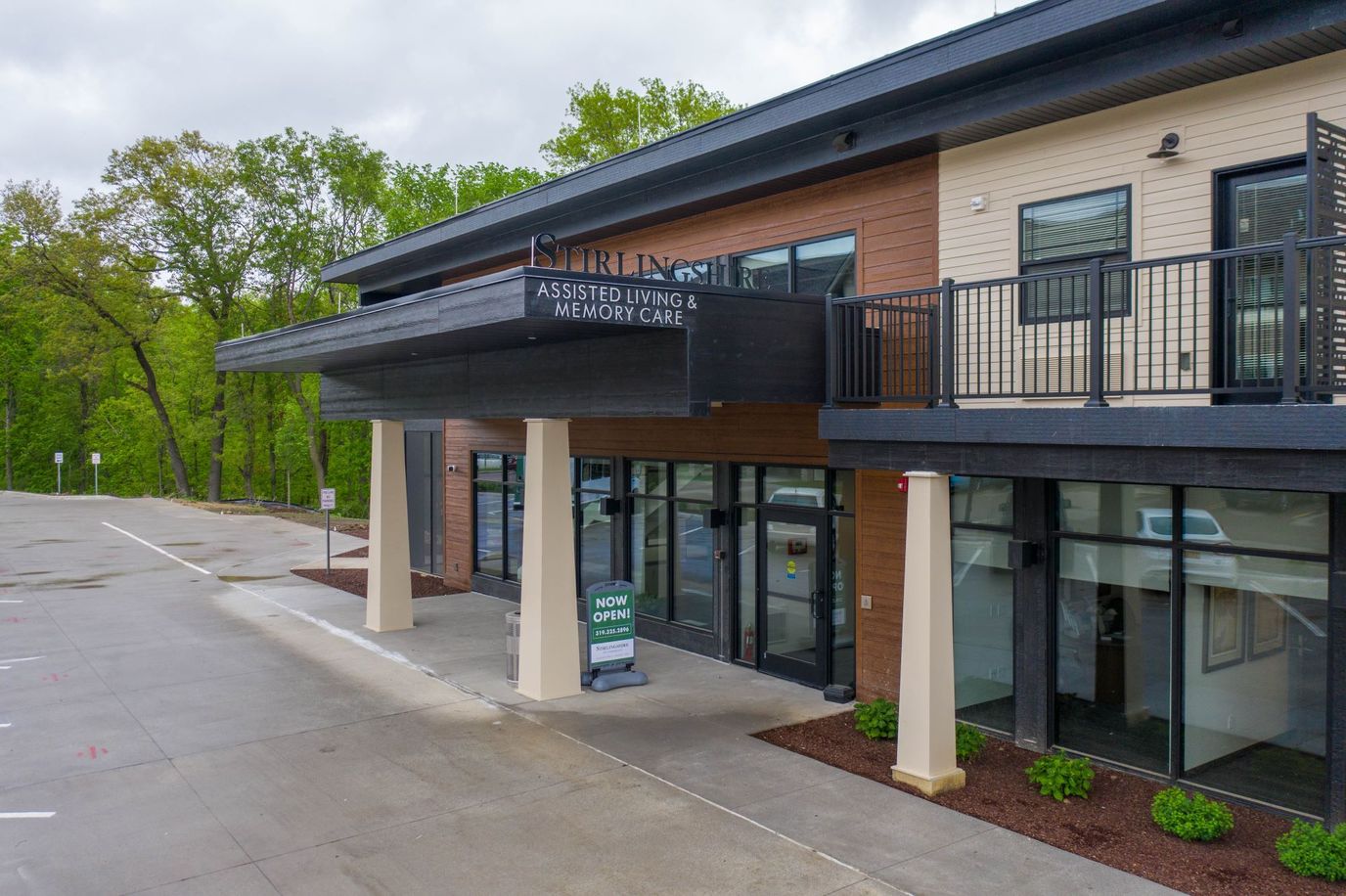 Exterior view of Stirlingshire Assisted Living facility