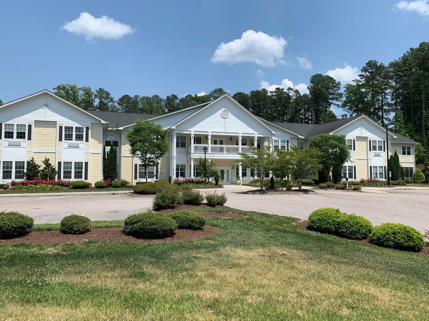 Exterior view of The Addison assisted living facility