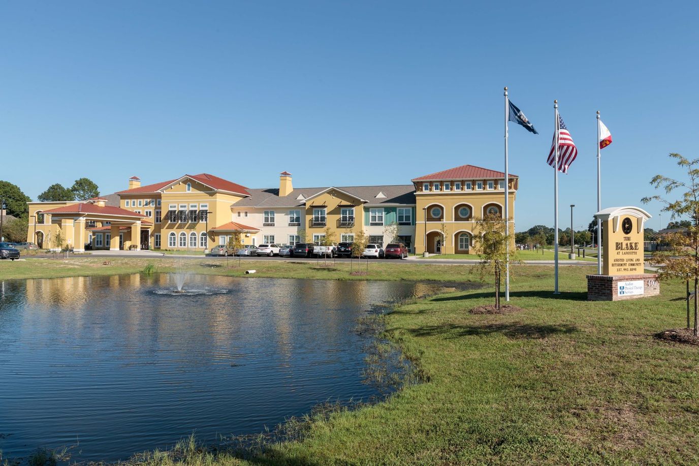 Exterior view of The Blake at Lafayette building