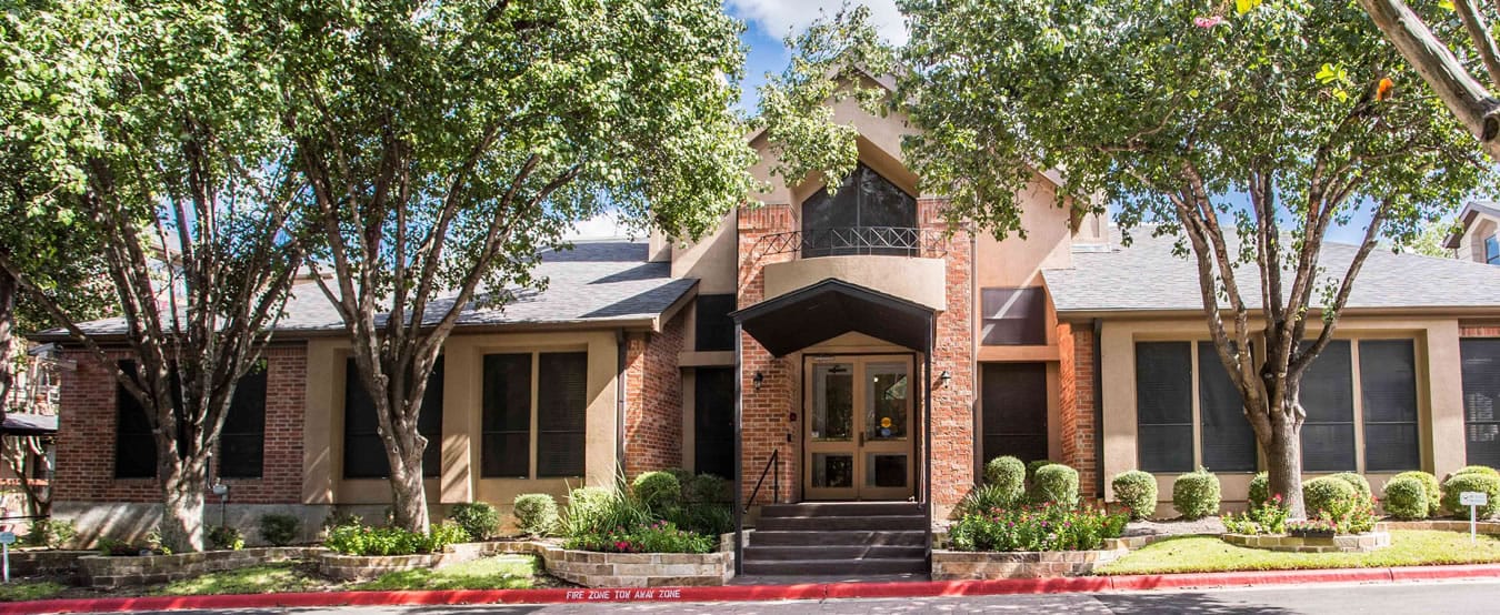 Front entrance of The Continental Retirement Community