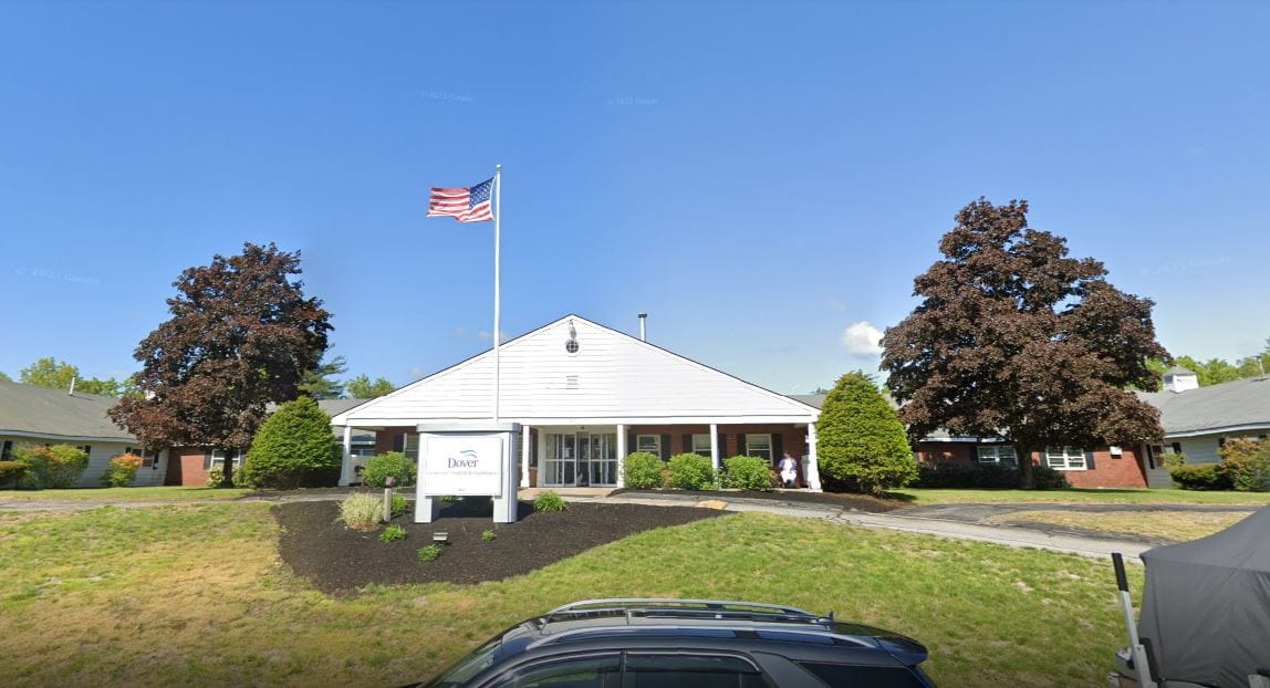 Exterior view of Dover Center for Health and Rehabilitation