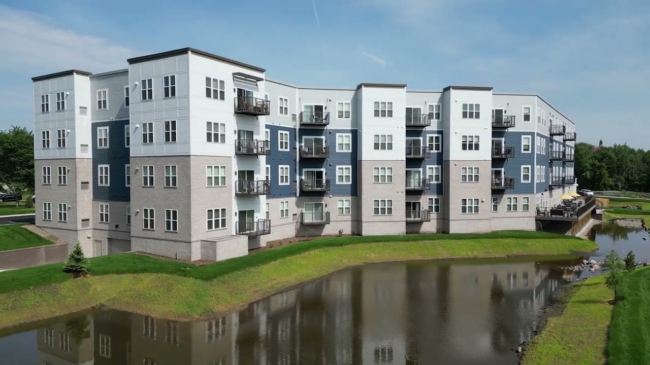 Exterior view of the Hayden Grove Senior Living building