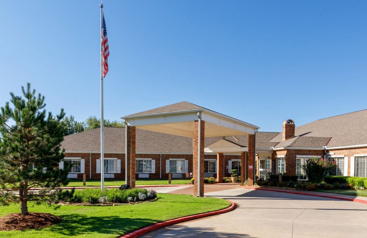 Exterior view of Rivermont Independent Living facility