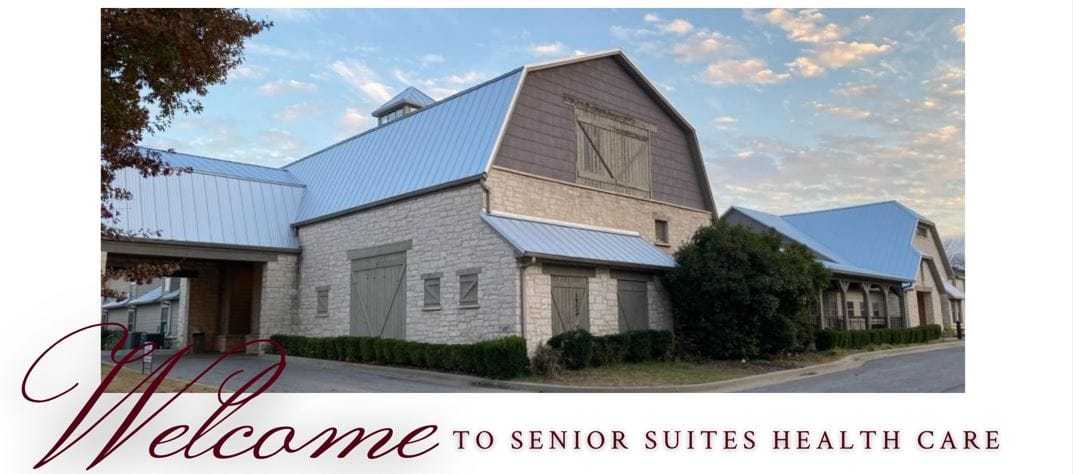 Exterior view of Senior Suites Healthcare building