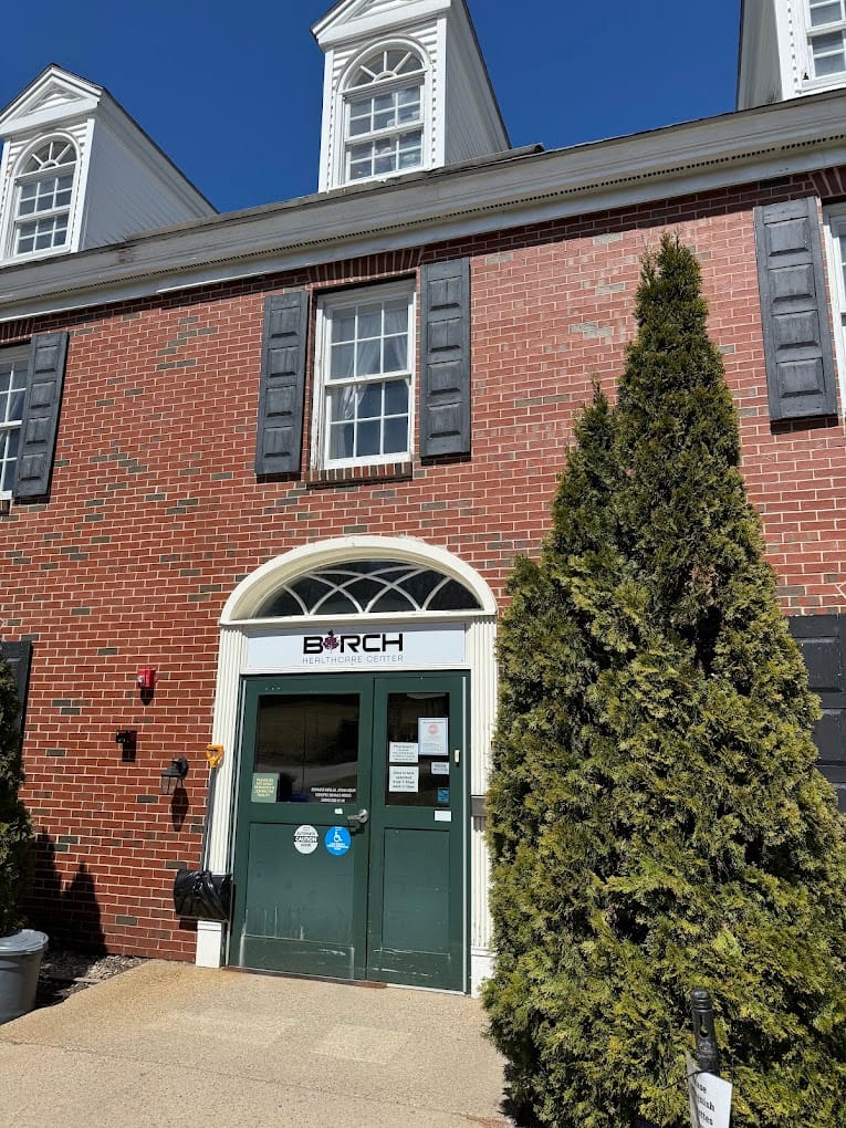 Exterior view of Birch Healthcare Center entrance