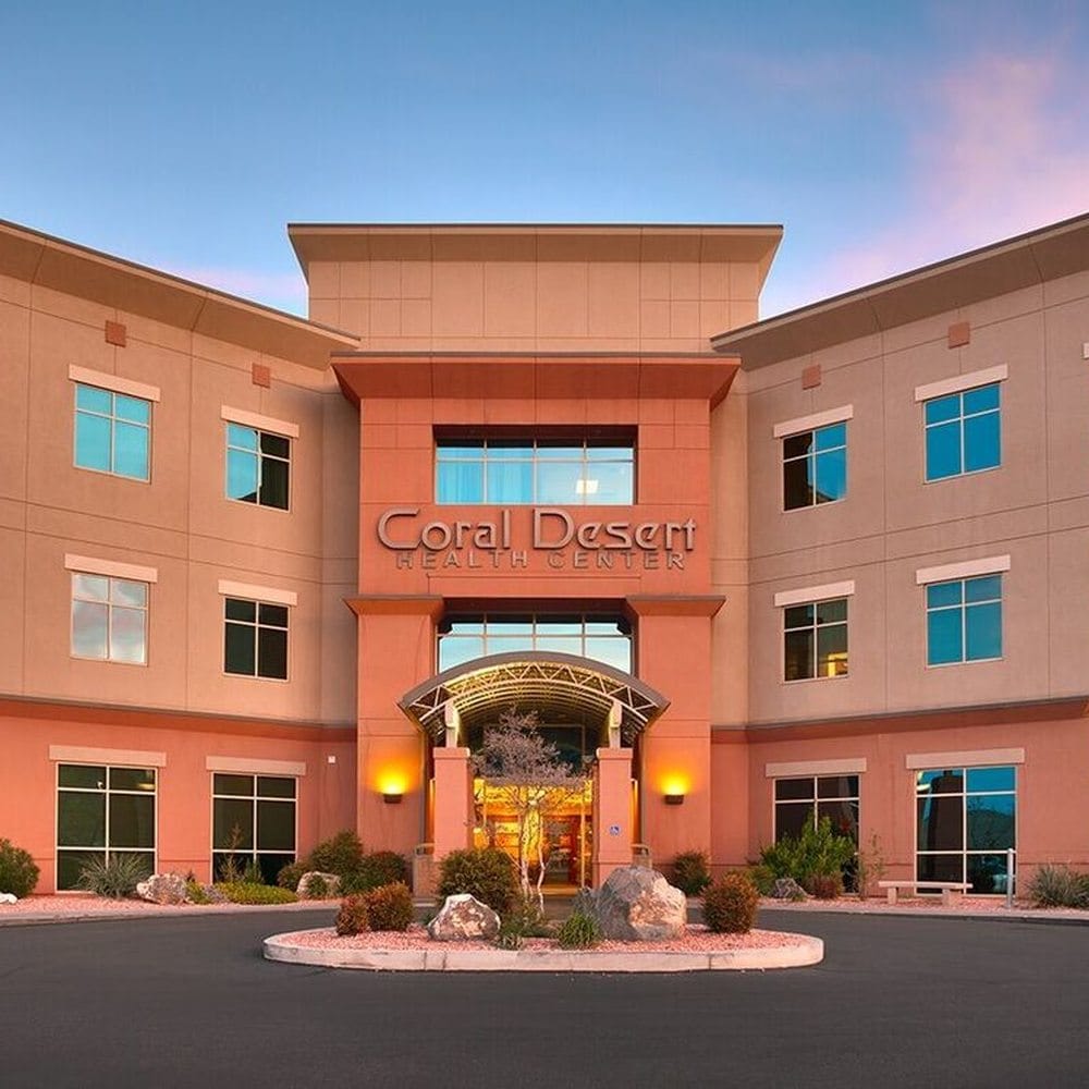 Exterior view of Coral Desert Health Center