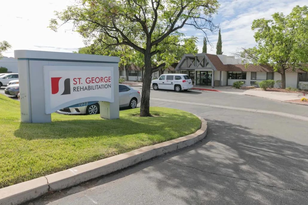 Exterior view of St. George Rehabilitation facility