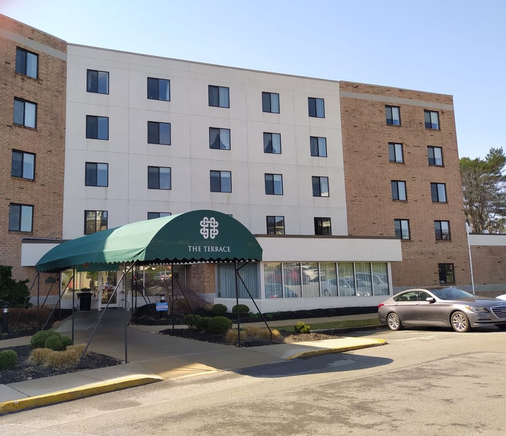 Building exterior of The Terrace at Phoebe Allentown