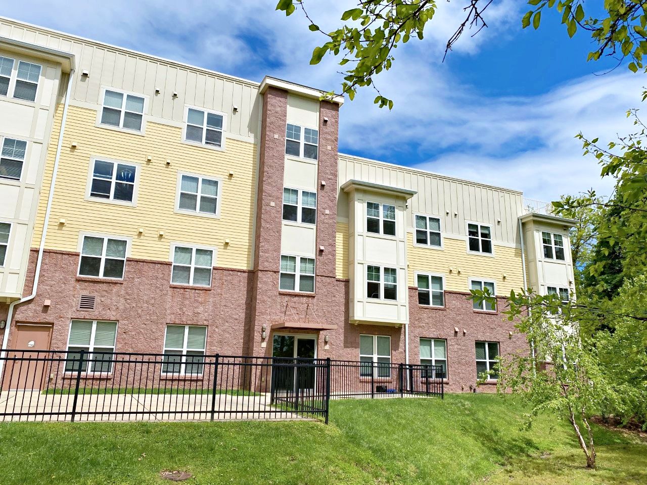 Exterior view of the University Gardens facility