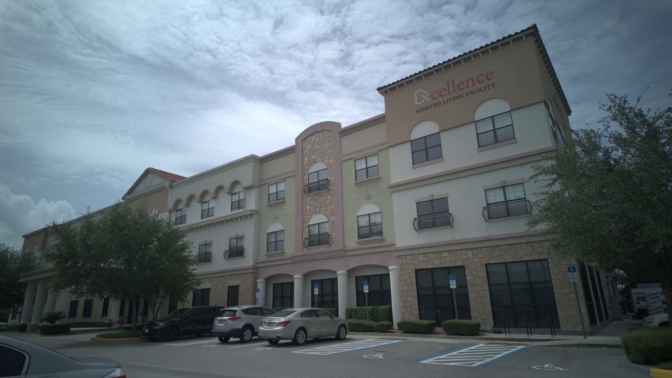 Exterior view of Excellence Assisted Living facility