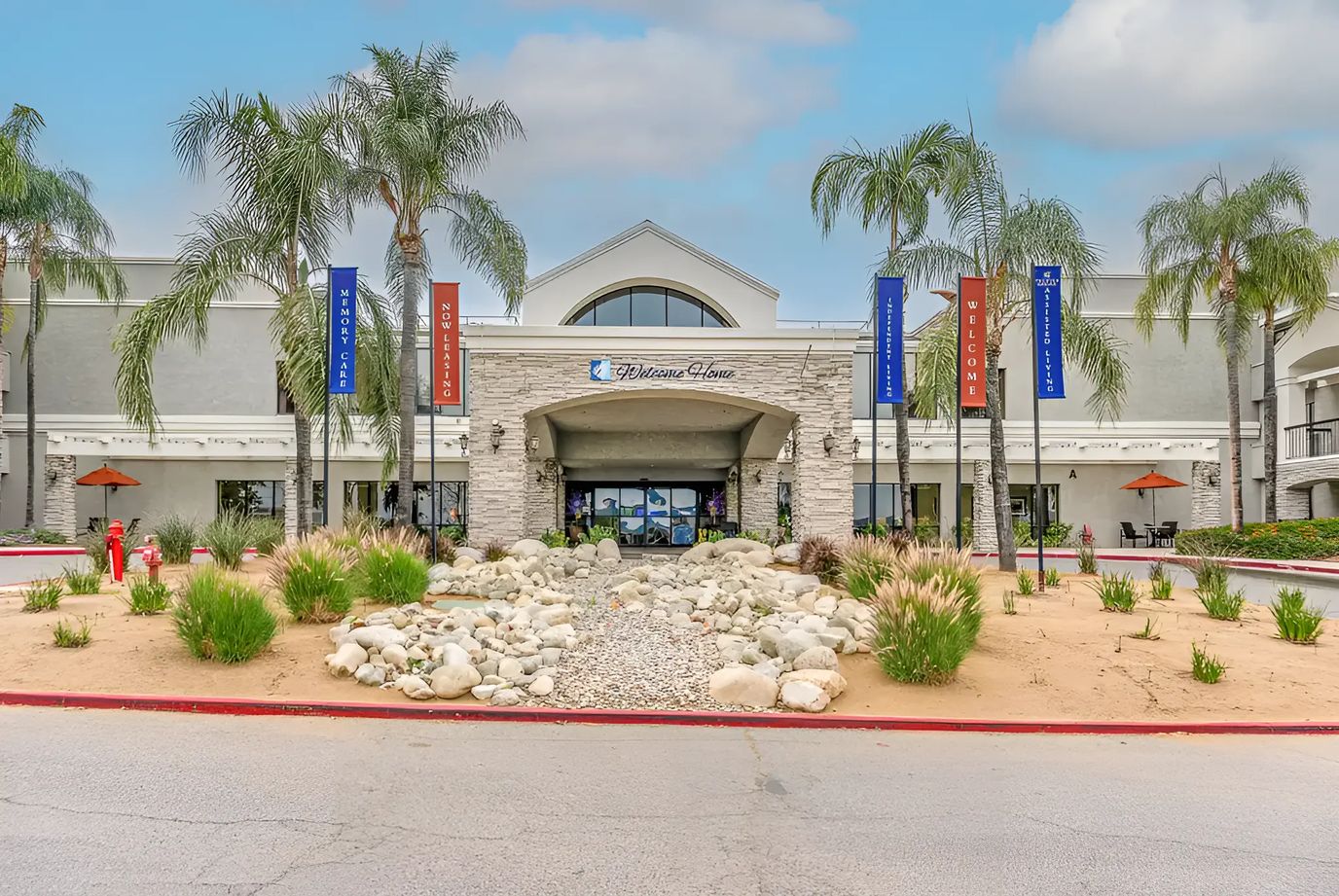 Exterior view of Menifee Senior Living facility