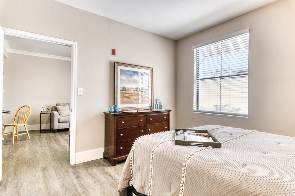 Cozy private resident room with a view