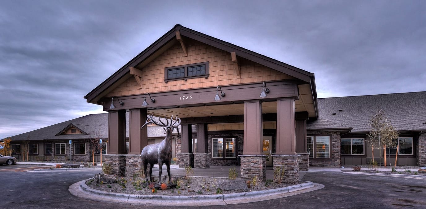 Exterior view of Canyon Creek Memory Care Community
