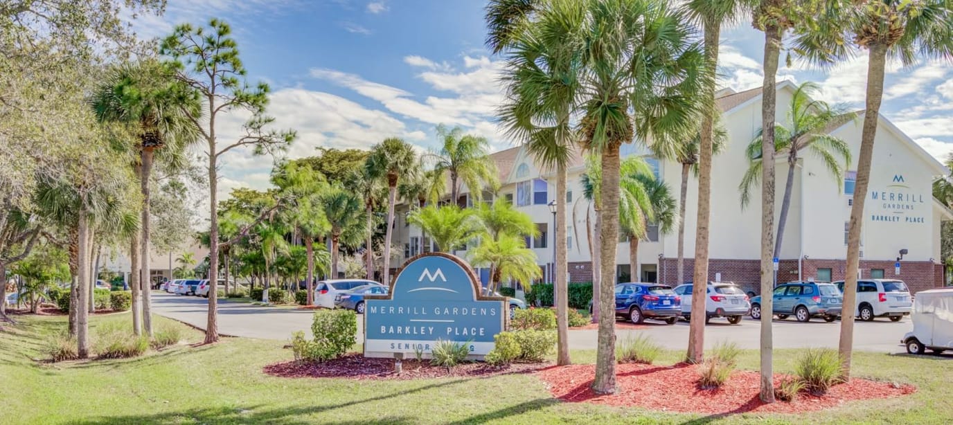 Exterior view of Merrill Gardens at Barkley Place