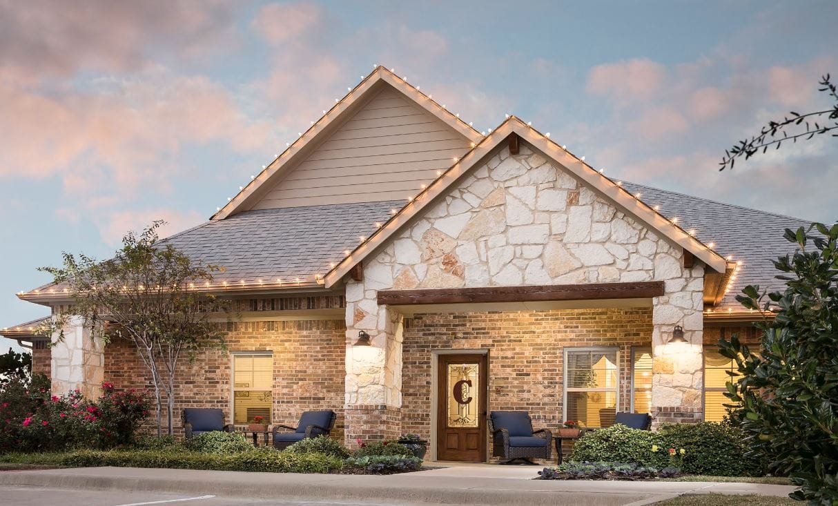 Exterior view of Mustang Creek Estates of Allen