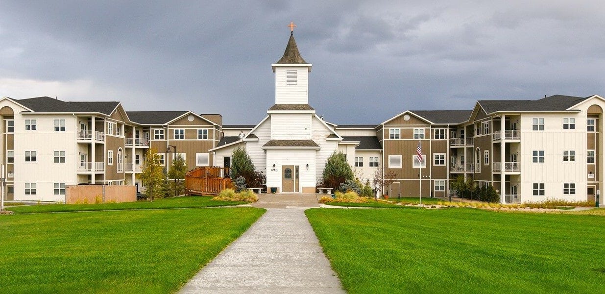 Exterior view of the St. John's United WyndStone building