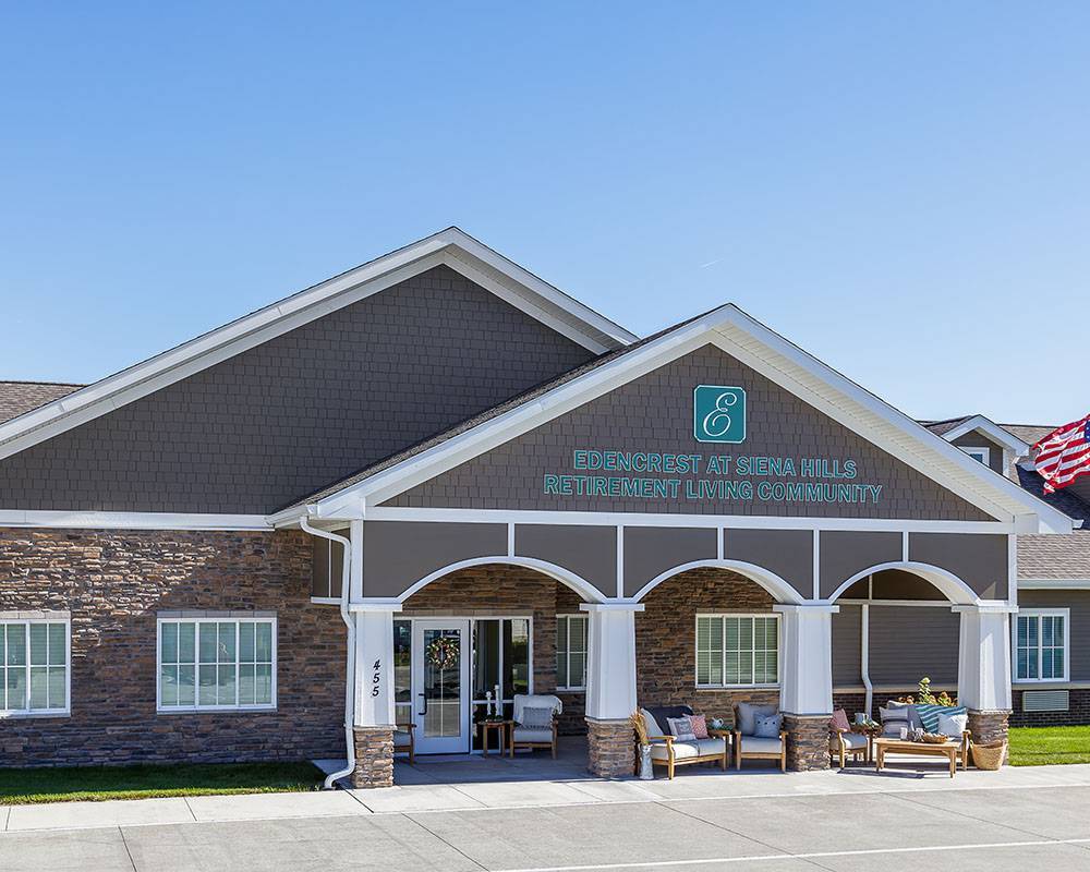 Exterior view of Edencrest at Siena Hills facility