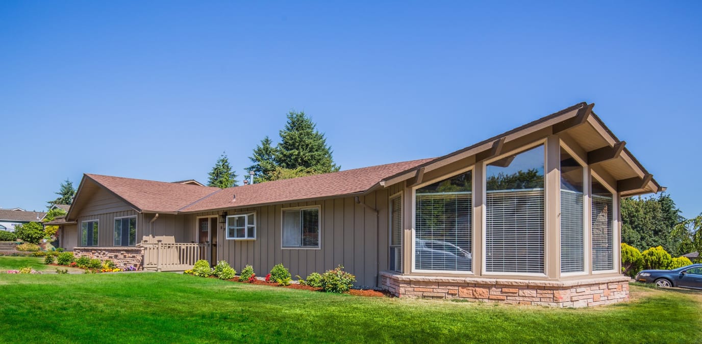 Exterior view of the All Saints Adult Family Home